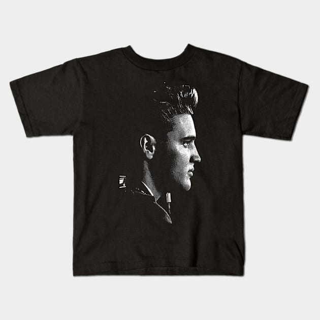 Elvis Presley A Mugshot - Vintage Kids T-Shirt by MateeSwag